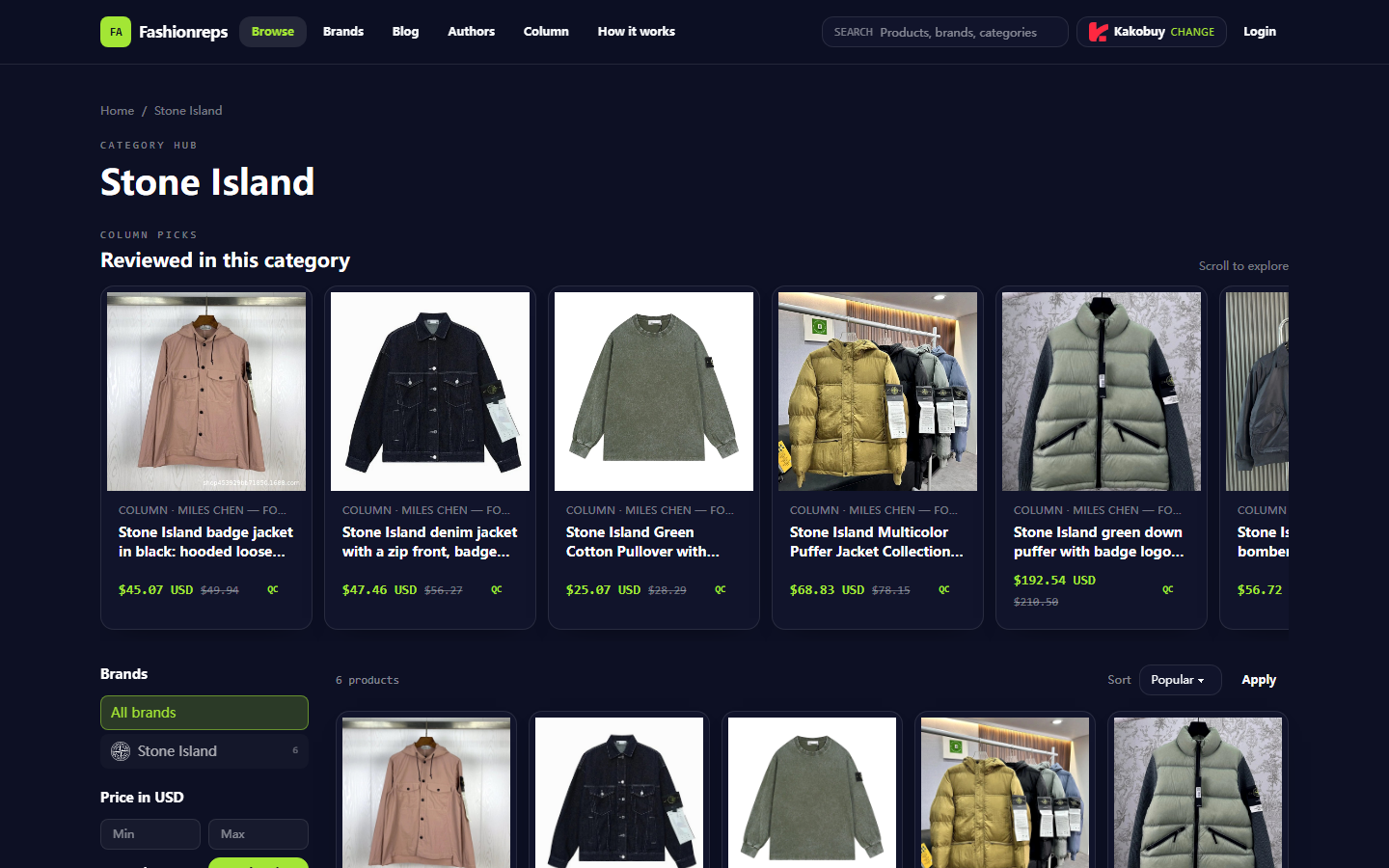 Stone Island Jacket: Verify 3 Agents' Shipping & Rates