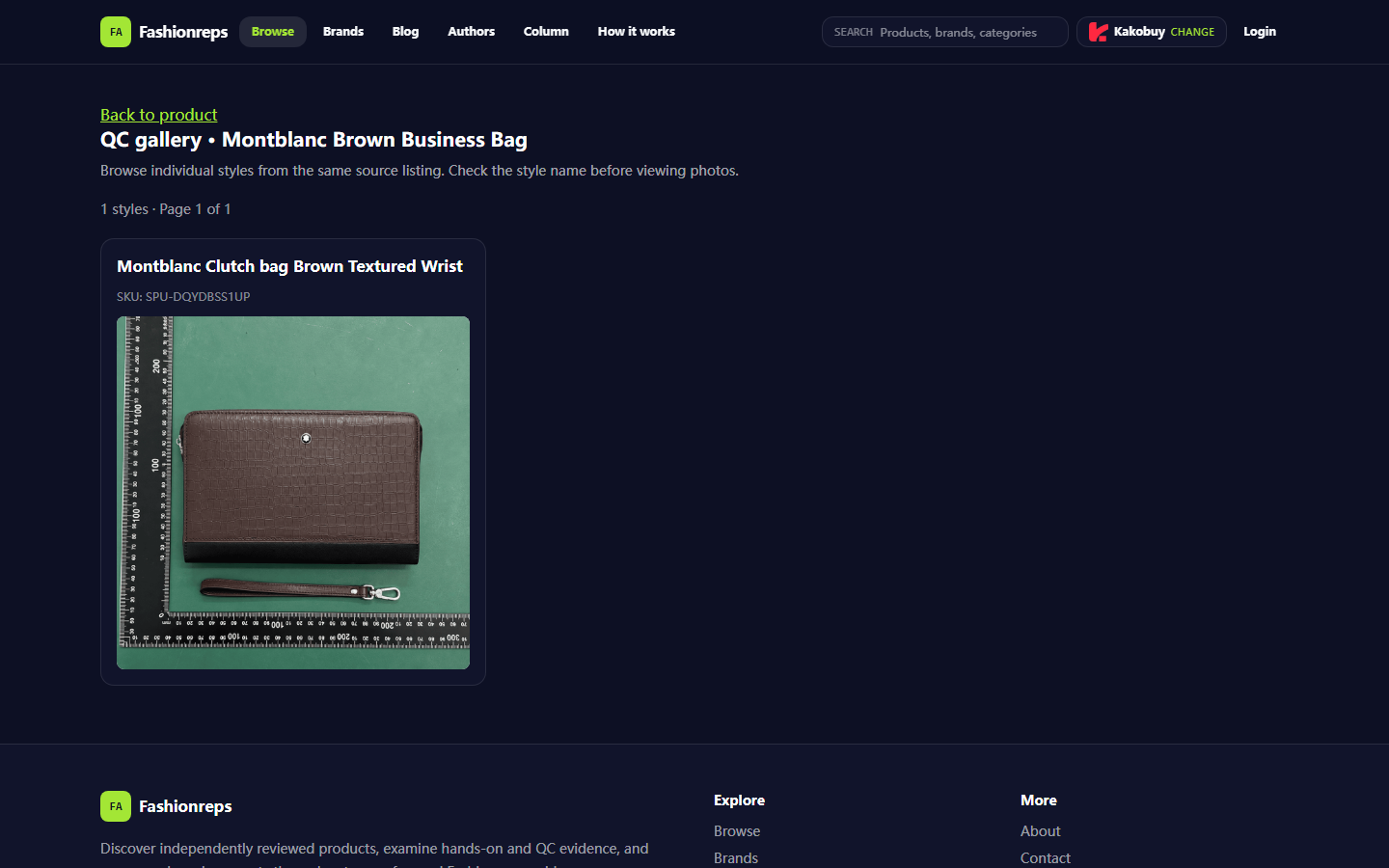montblanc Backpack Shipping & FX Check: Size & Weight List