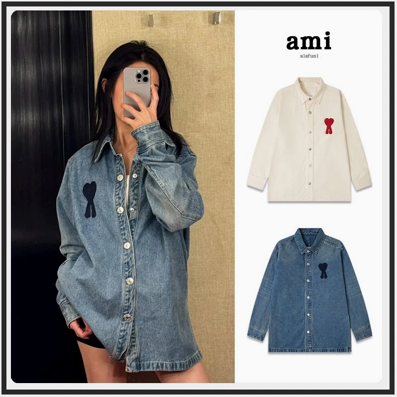 Ami Paris Heart Denim Jacket Review: Wrinkle Recovery and a 'Shape-Retaining' Claim at $45.97
