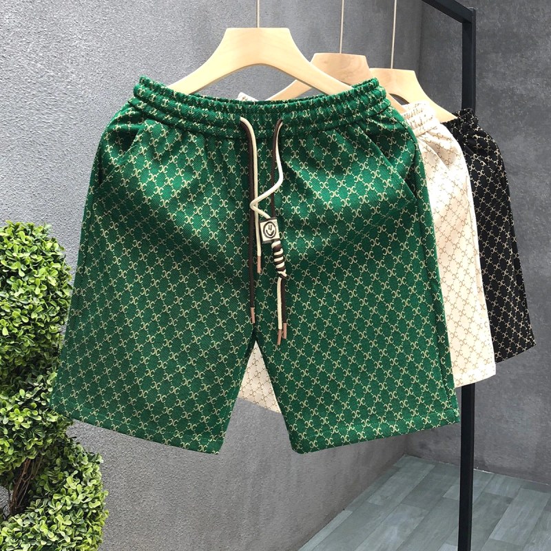 Celine All-Over Print Green Shorts: Three Everyday Casuals, One $5.22 Pair