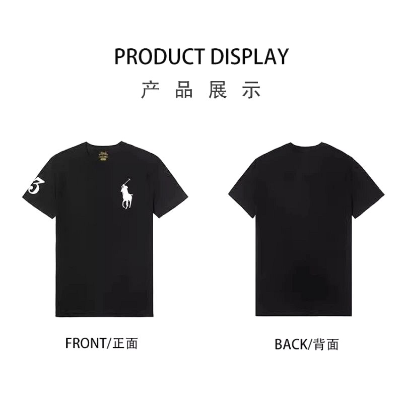 Grey Card and a 10x Loupe: Polo Ralph Lauren's $16.57 Black Pony Tee on the Bench